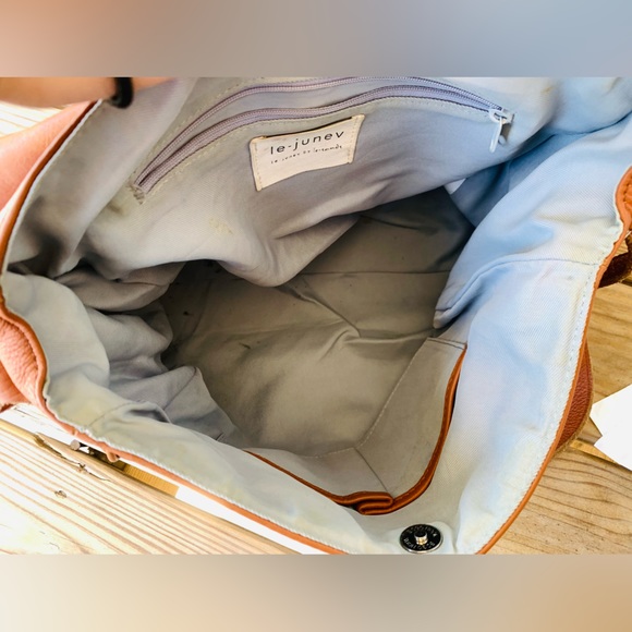 Genuine Leather Crossbody Bag - Picture 8 of 17